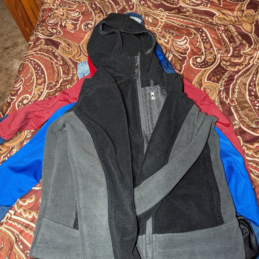 Hoodies and jackets size 10/12 boys